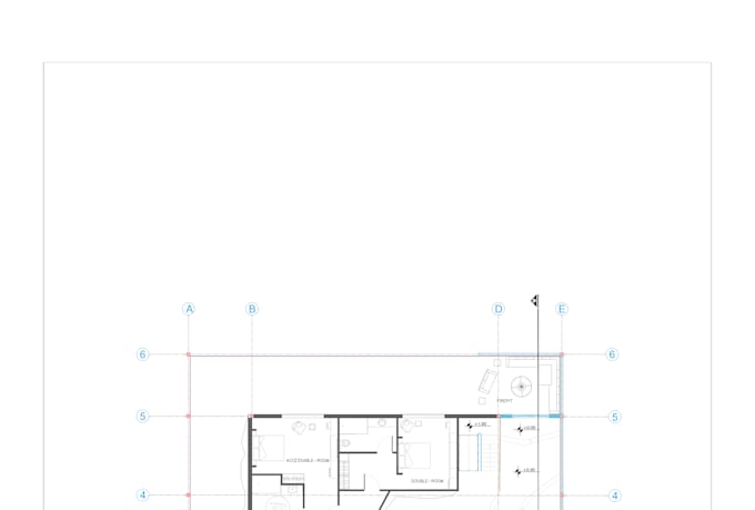 do autocad drafting or 2d floor plan redraw or architectural blueprinting